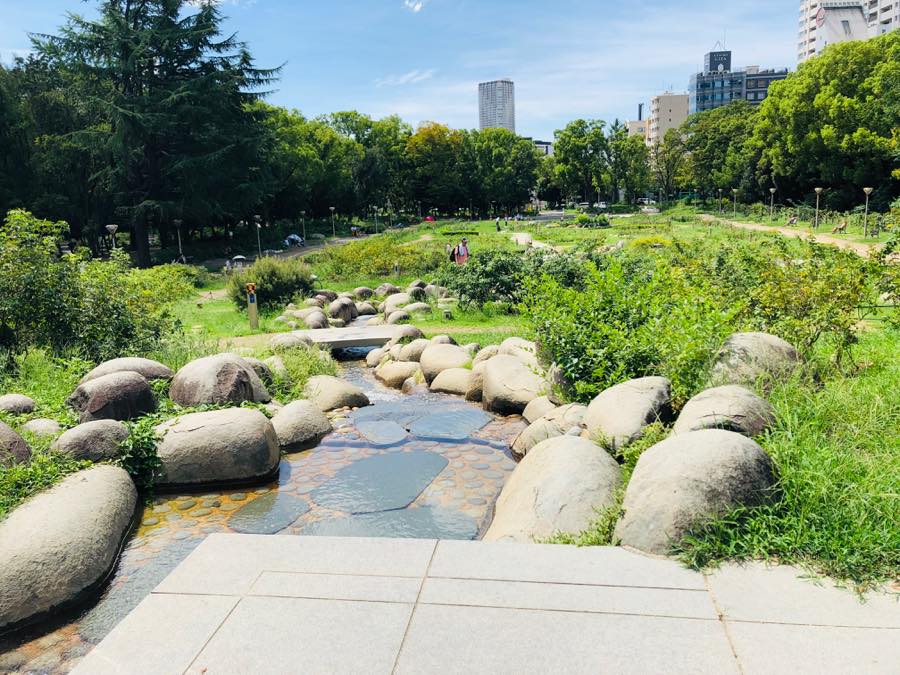 靱公園のドッグカフェ